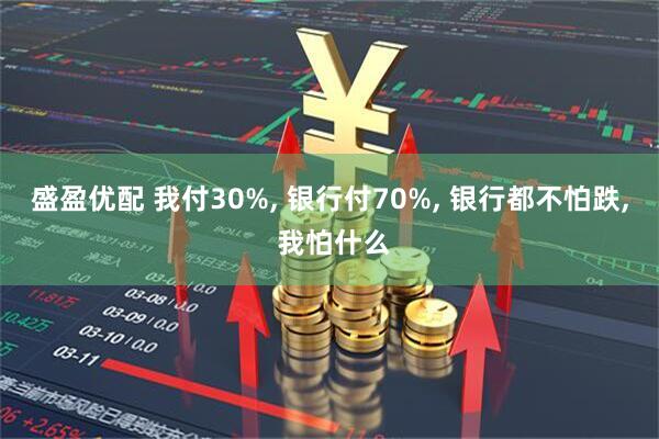 盛盈优配 我付30%, 银行付70%, 银行都不怕跌, 我怕什么