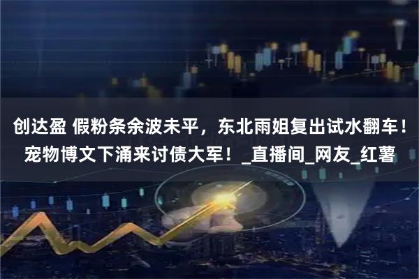 创达盈 假粉条余波未平，东北雨姐复出试水翻车！宠物博文下涌来讨债大军！_直播间_网友_红薯